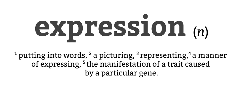 Noun—Expression